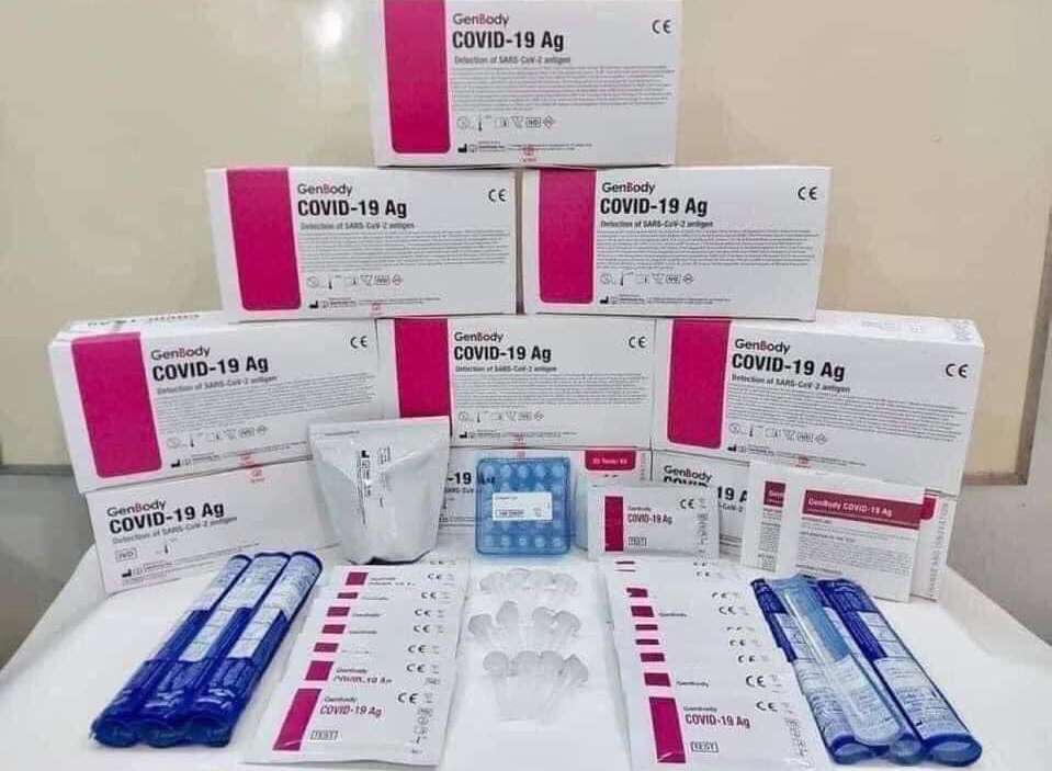 諾瓦材料科技捐贈千劑快篩予台灣世界展望會